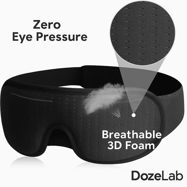 DozeLab™ 3D Sleep Mask — Wake Up Refreshed, Every Morning