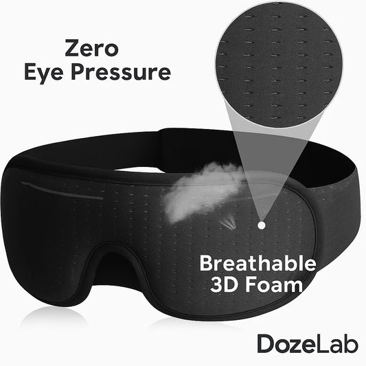 DozeLab™ 3D Sleep Mask — Wake Up Refreshed, Every Morning